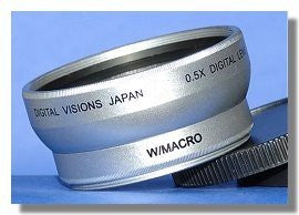 DIGITAL VISIONS 58mm 0.5x Wide Angle Lens With Macro