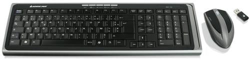IOGEAR Long Range Wireless Media Center Keyboard & Mouse Combo - French