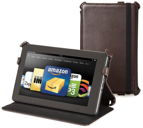 Marware Kindle Fire CEO Hybrid Genuine Leather Cover (Not for HD or HDX)