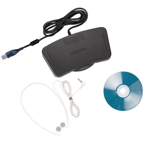 SONY FS-85USB Digital Voice Recorder Transcribing Kit