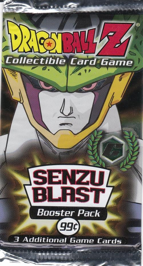 DRAGONBALL Z Senzu Blast Booster Pack (3 Cards)