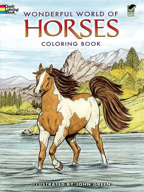Wonderful World Of Horses Colouring Book