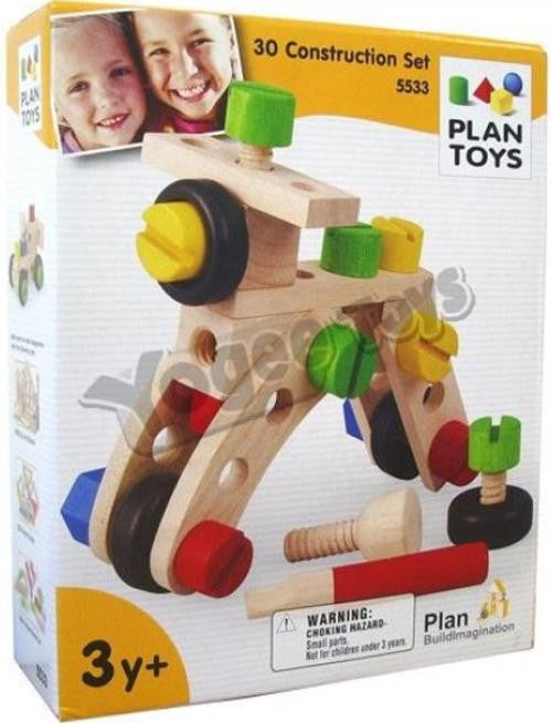 Plan toys construction sales