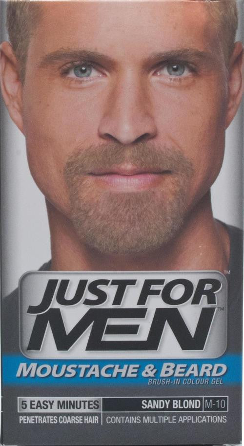 JUST FOR MEN Moustache & Beard Colour Gel (Sandy Blond)