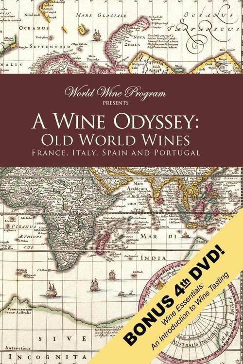 A Wine Odyssey: Old World Wines - 4 DVD Set