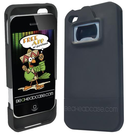 BE A HEADCASE Bottle Opener Case For Iphone 4