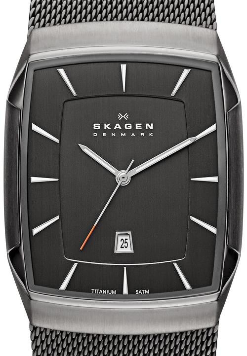 Skagen Titanium Mens Watch Skagen Men's Melbye Titanium Watch