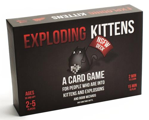 EXPLODING KITTENS NSFW Edition - Adults Only