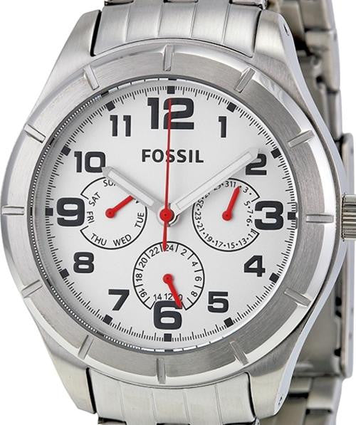 Authentic FOSSIL Stainless Steel Multifunction Mens Watch