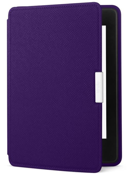Original Genuine AMAZON Kindle Paperwhite Leather Cover - Purple