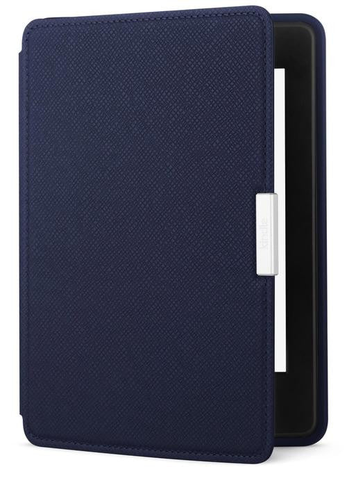 Original Genuine AMAZON Kindle Paperwhite Leather Cover - Blue
