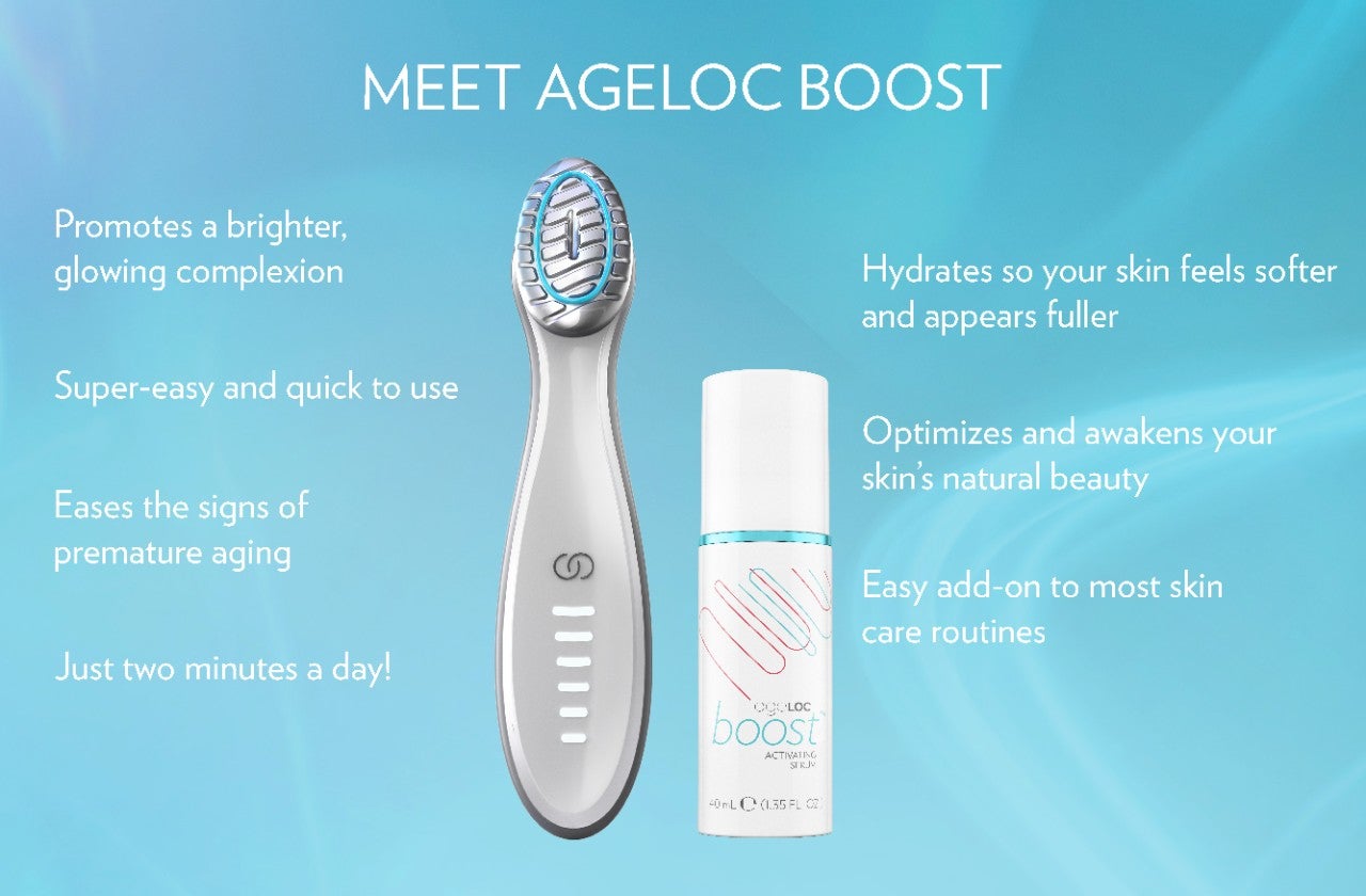 NU SKIN Ageloc Boost Device + Serum – Maverick Sales