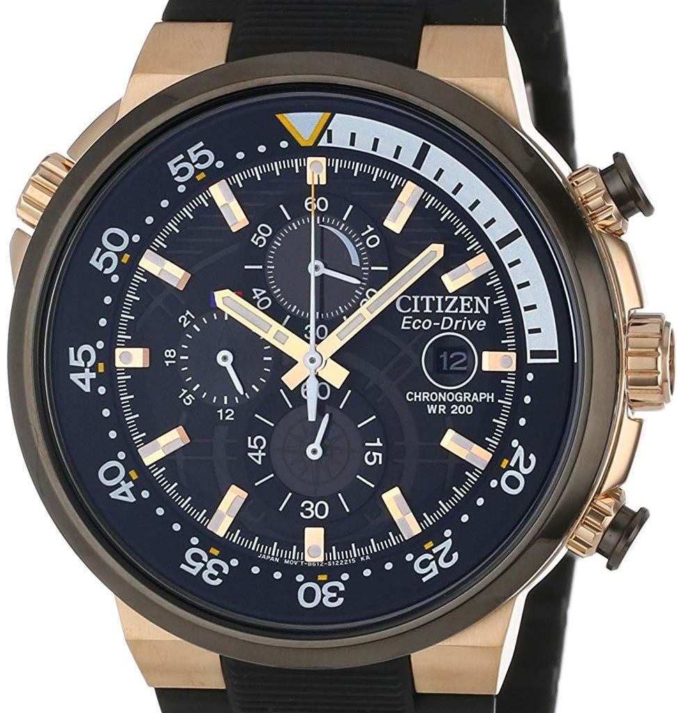 Authentic CITIZEN Eco-Drive Endeavour Chronograph Mens Watch