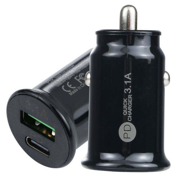 TE-339PD 3.1A PD USB-C / Type-C + USB Interface Mini Fast Charging Car –  Maverick Sales