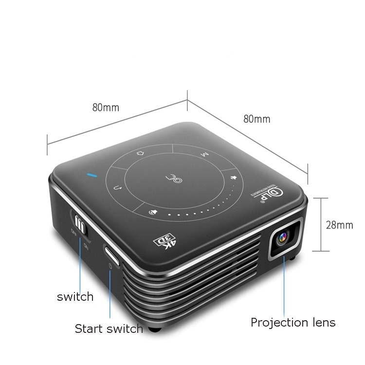 P11 854x480 DLP Smart Projector With Infrared Remote Control
