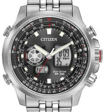 Load image into Gallery viewer, Authentic CITIZEN Eco Drive Promaster Air Alarm Chronograph Mens Watch
