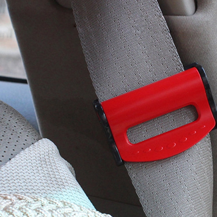 2 PCS SHUNWEI Car Safety Seat Belt Adjuster Red Maverick Sales