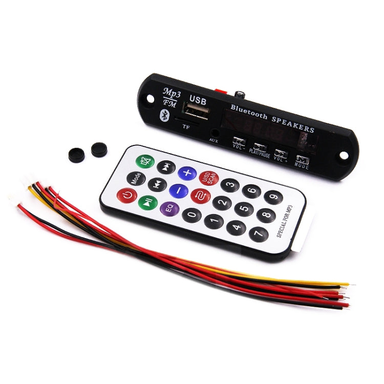 12V 120W Amplifier Bluetooth 5.0 MP3 WMA APE Decoder Board DC 12V Handsfree Car Audio USB TF FM Radio Mp3 Music Player Speaker - 44
