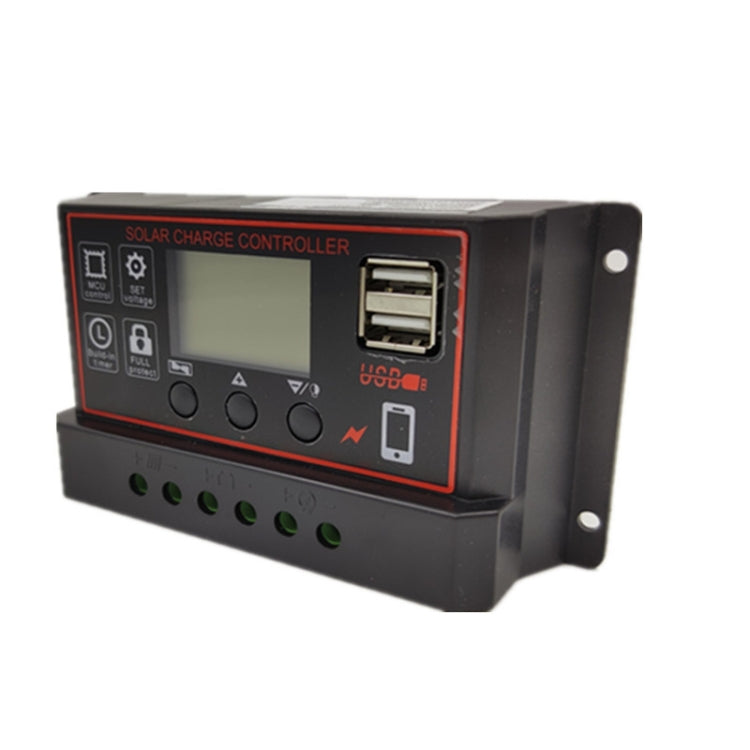 30A 12V24V Simple Solar Controller Light Time Control Solar Charge And ...