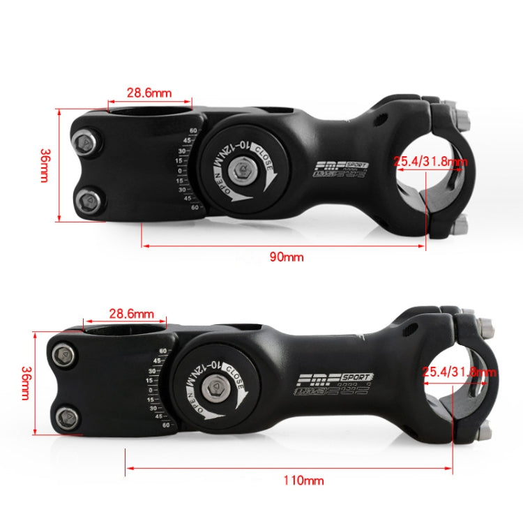Fad Riser FMFXTR Mountain Bike Adjustable Angle Handlebar Riser, Specification ...