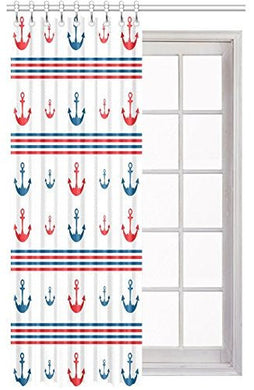 Anchors Design Blackout Window Curtains - 2 Drops Maverick Sales 1