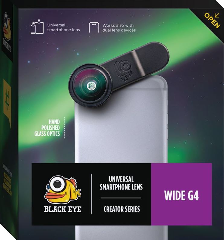 BLACK EYE Wide G4 Universal Smartphone Camera Lens