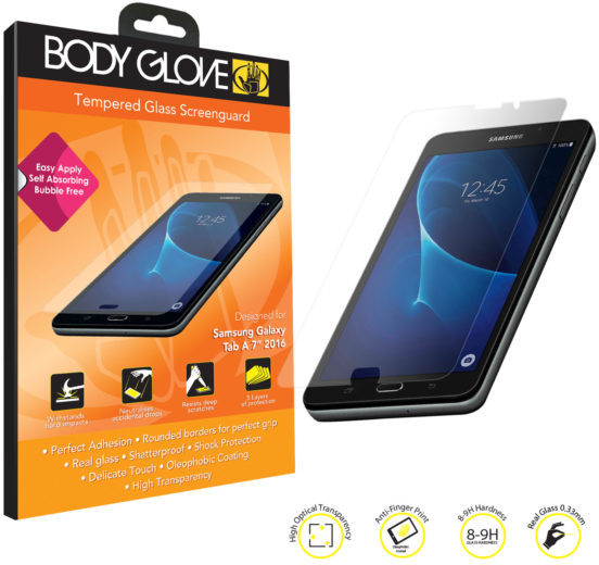 BODY GLOVE Tempered Glass Screen Guard - Samsung Galaxy Tab A 7