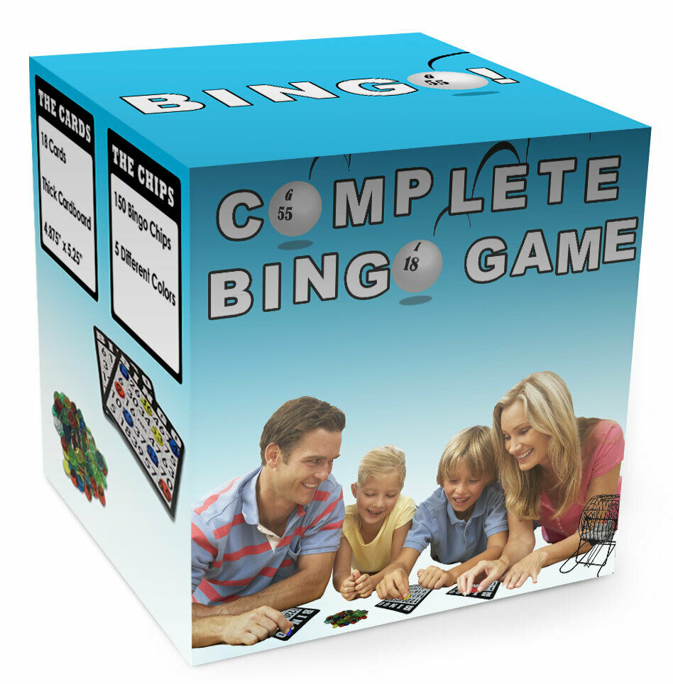 BRYBELLY Complete Bingo Game Set
