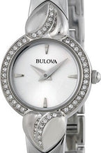 Load image into Gallery viewer, BULOVA Ladies Crystal Accented Stainless Steel Watch
