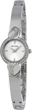 Load image into Gallery viewer, BULOVA Crystal Accented Stainless Steel Ladies Watch
