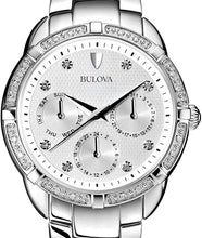 Load image into Gallery viewer, Authentic BULOVA Diamond Collection Multifunction Ladies Watch
