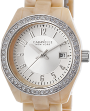 Load image into Gallery viewer, Authentic CARAVELLE By BULOVA Crystal Accented Ladies Watch
