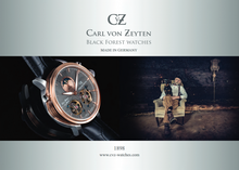 Load image into Gallery viewer, Authentic CARL VON ZEYTEN Rose Gold Automatic Ladies Watch
