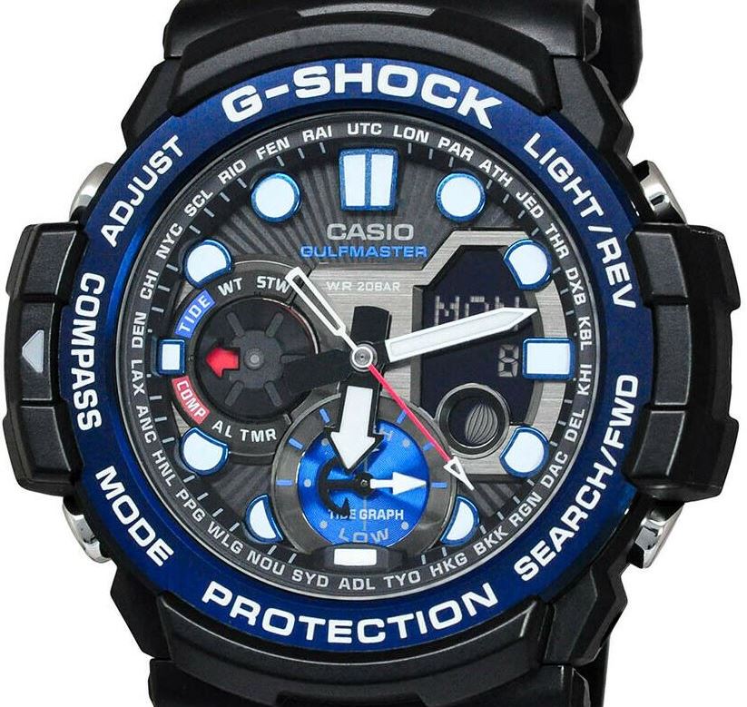 Authentic CASIO G-Shock Gulfmaster Twin Sensor Mens Watch