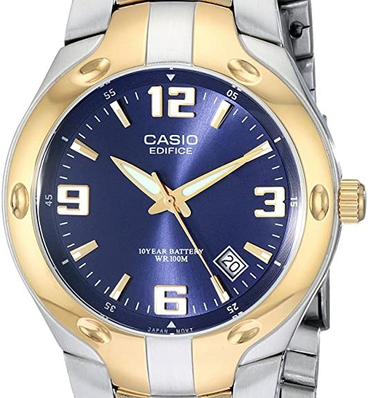 Authentic CASIO Edifice Stainless Steel Mens Watch
