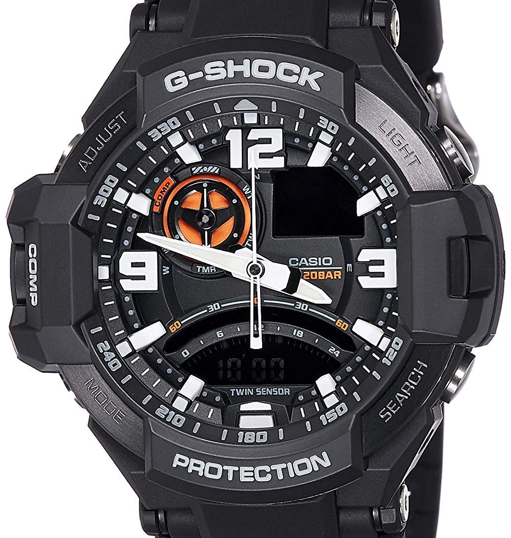 Authentic CASIO G-Shock GA1000-1A Aviation Series Mens Watch