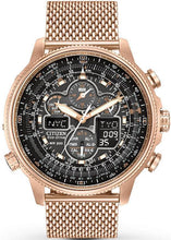 Load image into Gallery viewer, Authentic CITIZEN Eco-Drive Promaster Navihawk Perpetual Calendar Atomic Timekeeping Mens Watch
