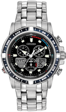 Load image into Gallery viewer, Authentic CITIZEN Eco-Drive SailHawk Alarm Chronograph Yachting World Time Mens Watch
