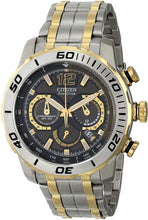Load image into Gallery viewer, Authentic CITIZEN Eco-Drive Primo Stingray Two Tone Chronograph Mens Watch
