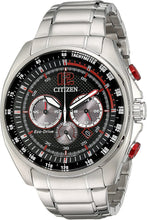 Load image into Gallery viewer, Authentic CITIZEN Eco-Drive WDR Stainless Steel Chronograph Mens Watch
