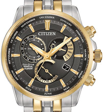 Load image into Gallery viewer, Authentic CITIZEN Eco Drive Two Tone Stainless Steel Perpetual Calendar Mens Watch
