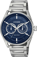 Load image into Gallery viewer, Authentic CITIZEN Eco Drive Stainless Steel Blue Dial Mens Watch
