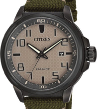 Load image into Gallery viewer, Authentic CITIZEN Eco-Drive Military Green Mens Watch
