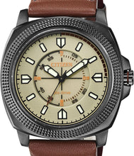 Load image into Gallery viewer, Authentic CITIZEN Eco-Drive CTO Brown Leather Mens Watch

