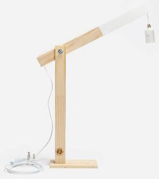 FIELA Table Lamp – White & Natural Maverick Sales 1