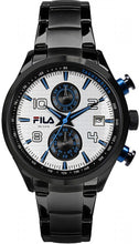 Load image into Gallery viewer, Authentic FILA Black Stainless Steel Chronograph Mens Watch
