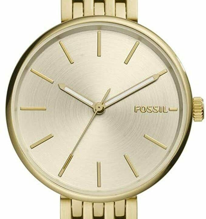 Authentic FOSSIL Hutton Stainless Steel Ladies Watch