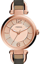 Load image into Gallery viewer, Authentic FOSSIL Georgia Leather Ladies Watch
