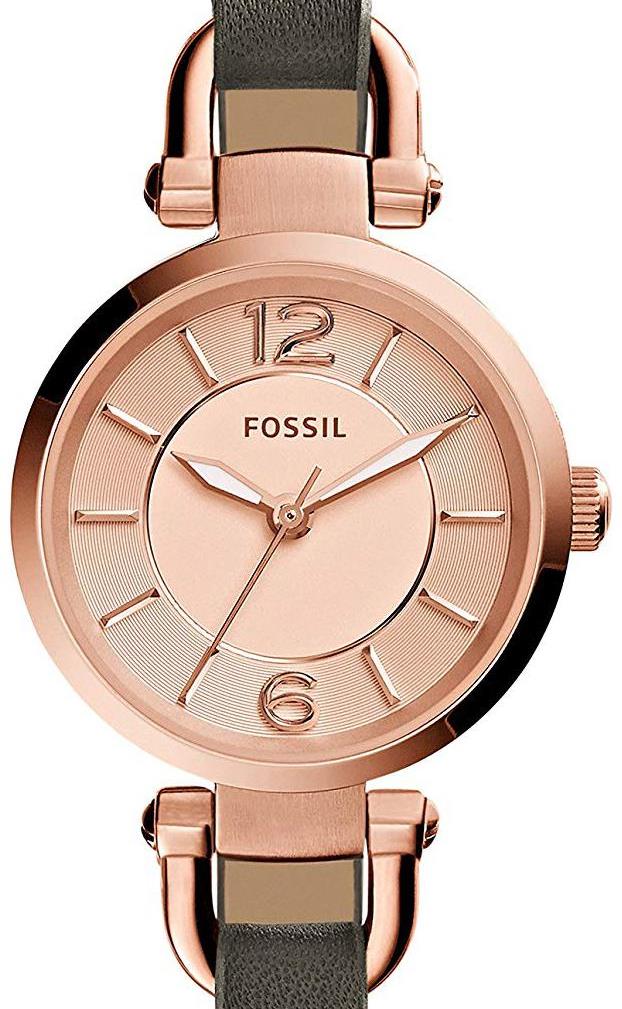Authentic FOSSIL Georgia Leather Ladies Watch