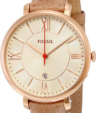 Load image into Gallery viewer, Authentic FOSSIL Jacqueline Leather Ladies Watch
